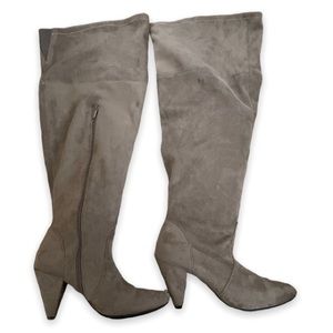 Torrid High Knee Heeled Boots